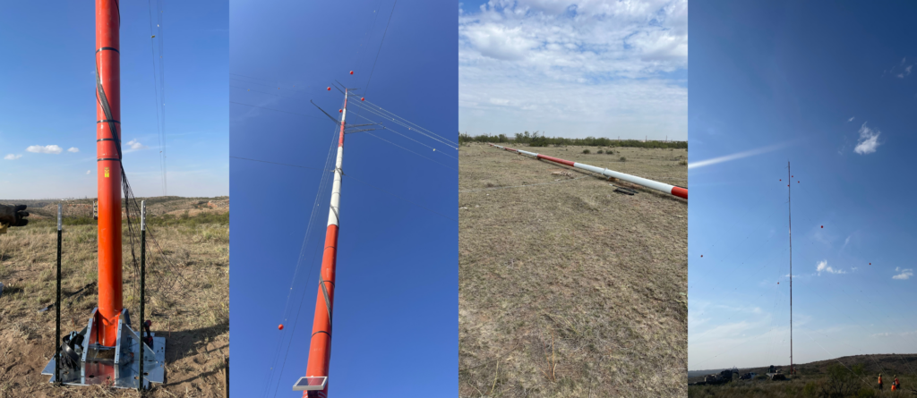 An image of a wind measuring tower